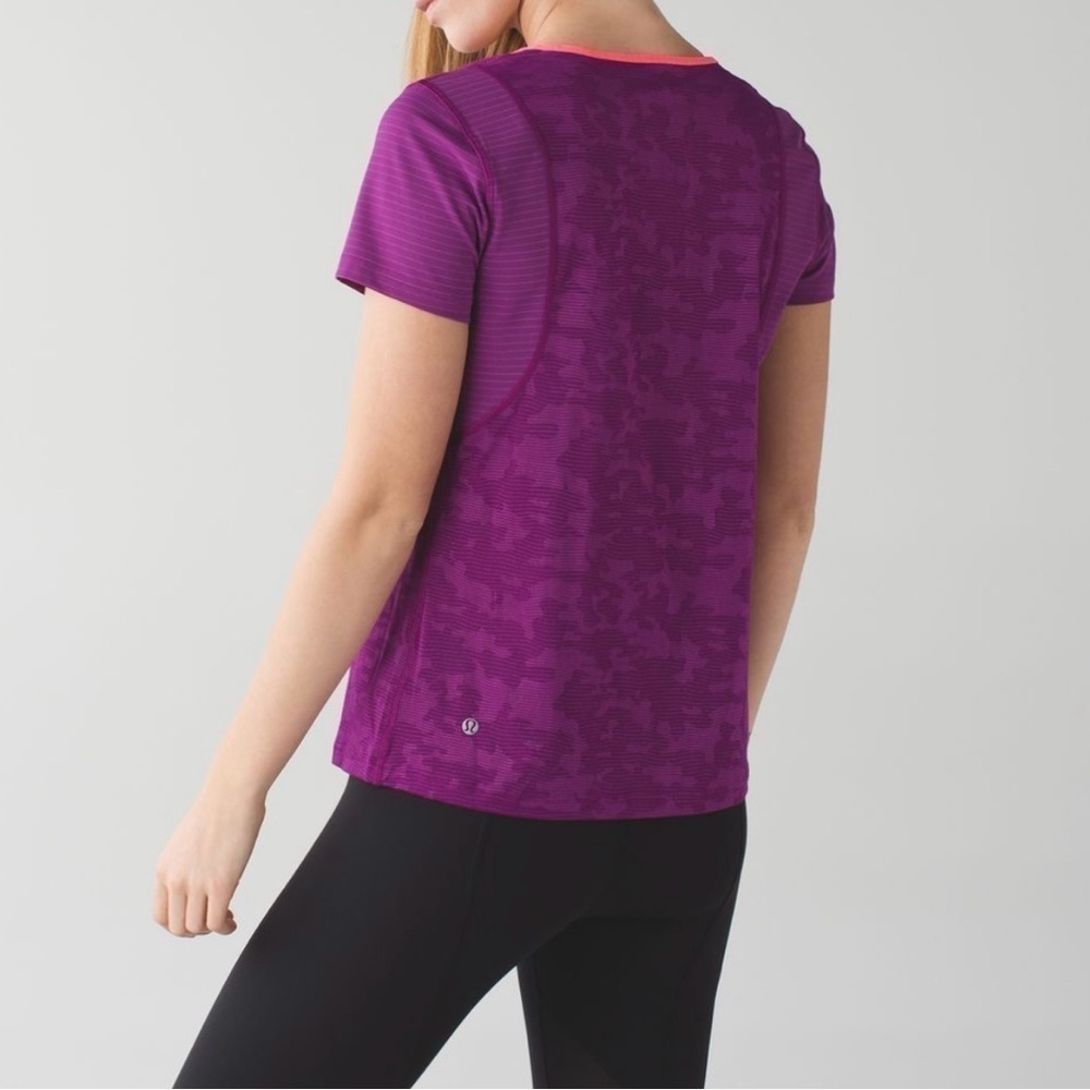 Lululemon Run For Days Womens Short Sleeve Active Outdoor Shirt - Picture 3 of 9